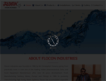 Tablet Screenshot of floconindustries.net